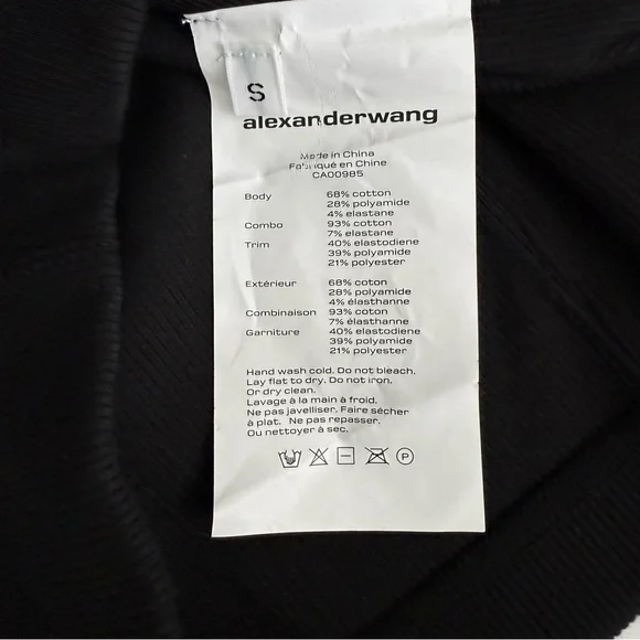 Alexander Wang Black High-Waist Mini Skirt - Picture 7 of 10